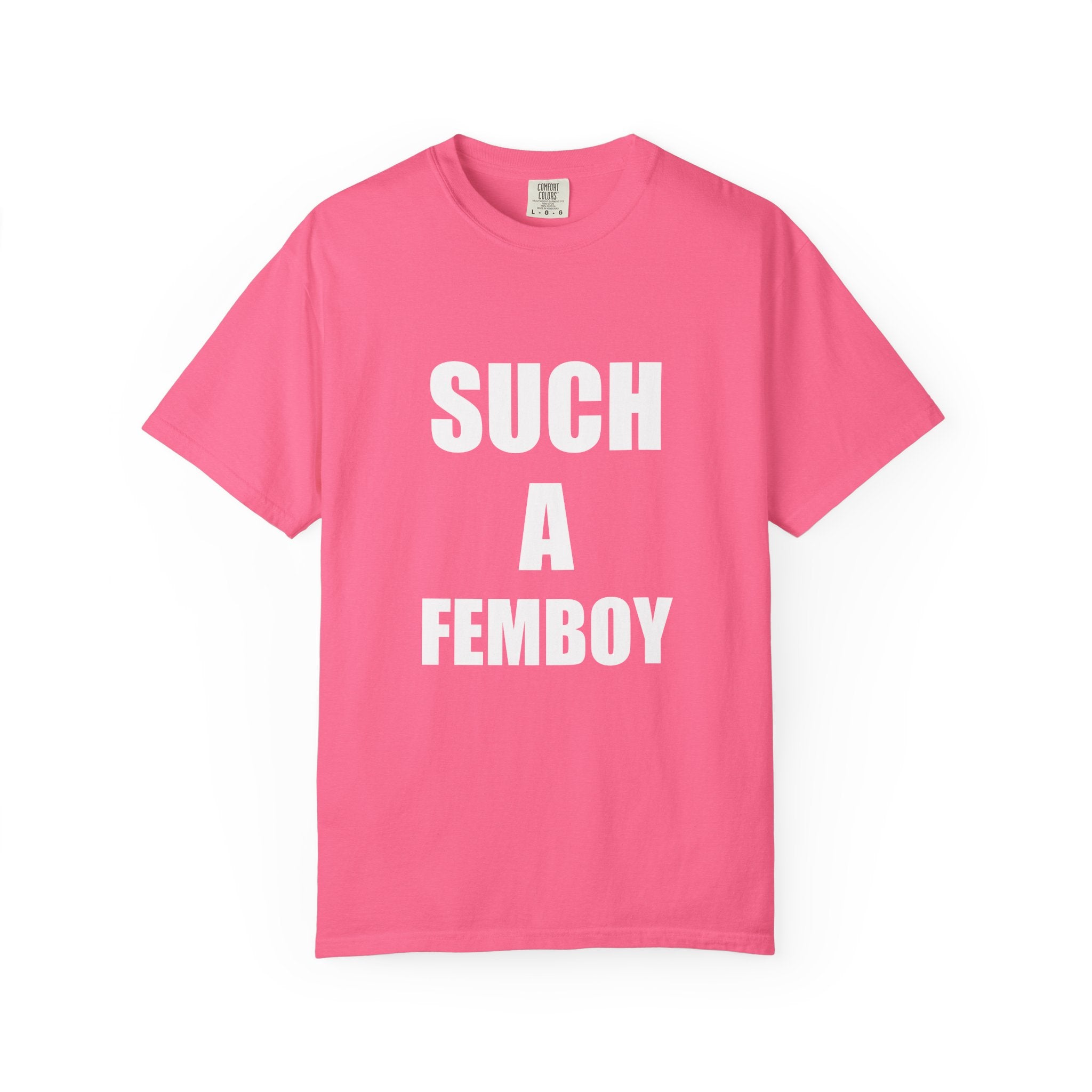 SUCH A FEMBOY tee shirt